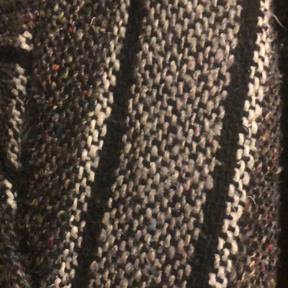 Gray Striped Hoodie - Picture 2 of 4